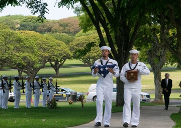 U.S. Navy SEA2 Michael Malek Interment Ceremony