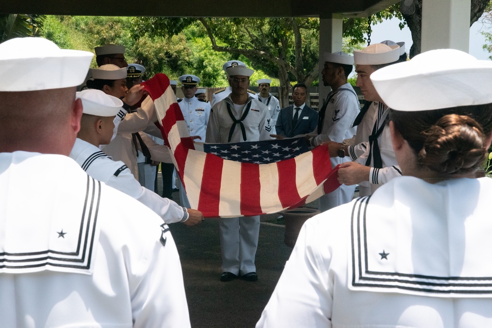 U.S. Navy SEA2 Michael Malek Interment Ceremony