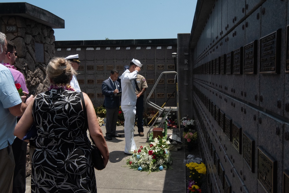 U.S. Navy SEA2 Michael Malek Interment Ceremony