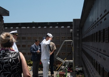 U.S. Navy SEA2 Michael Malek Interment Ceremony
