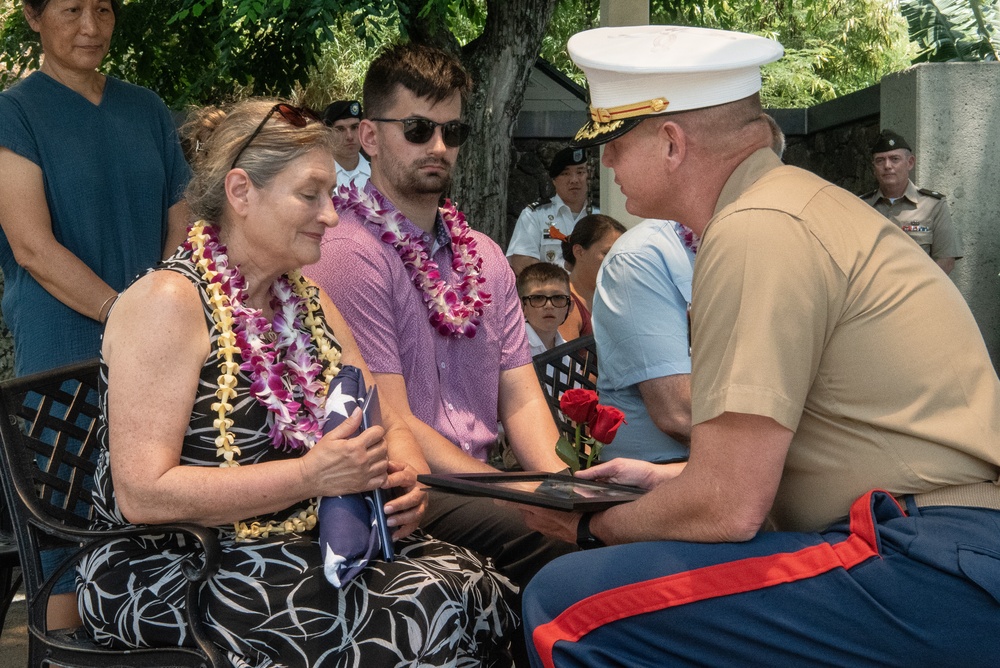 U.S. Navy SEA2 Michael Malek Interment Ceremony