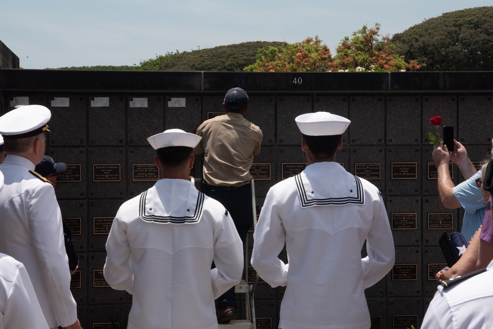 U.S. Navy SEA2 Michael Malek Interment Ceremony