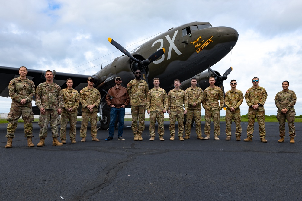 D-Day Squadron Travels Over 3,000 Miles, Crosses Atlantic Ocean to Commemorate 80th Anniversary of D-Day