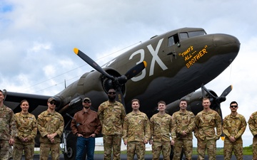 D-Day Squadron Travels Over 3,000 Miles, Crosses Atlantic Ocean to Commemorate 80th Anniversary of D-Day