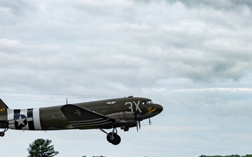 D-Day Squadron Travels Over 3,000 Miles, Crosses Atlantic Ocean to Commemorate 80th Anniversary of D-Day