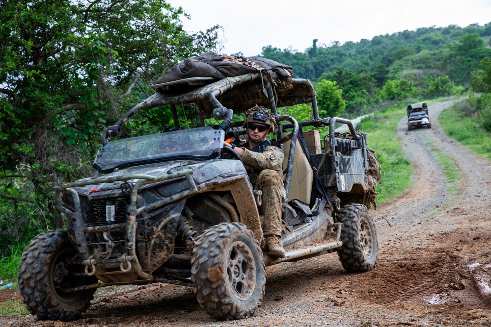 JPMRC-X | 2-27 Infantry Regiment Soldiers plan defensive positions in Tactical Action Center