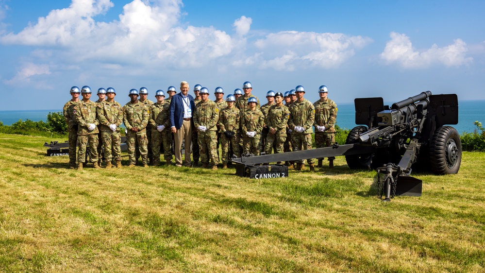 529th MP Company Meets Former Commander for D-Day