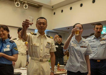 United States, Japanese, Korean Coast Guard attend first trilateral exercise reception