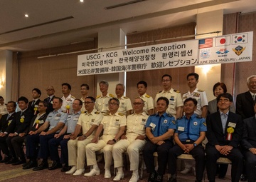 United States, Japanese, Korean Coast Guard attend first trilateral exercise reception