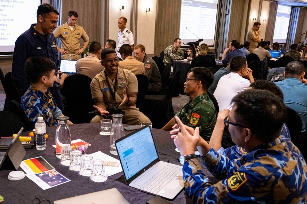 COMLOG WESTPAC/CTF 73 Attend SEACAT 2024