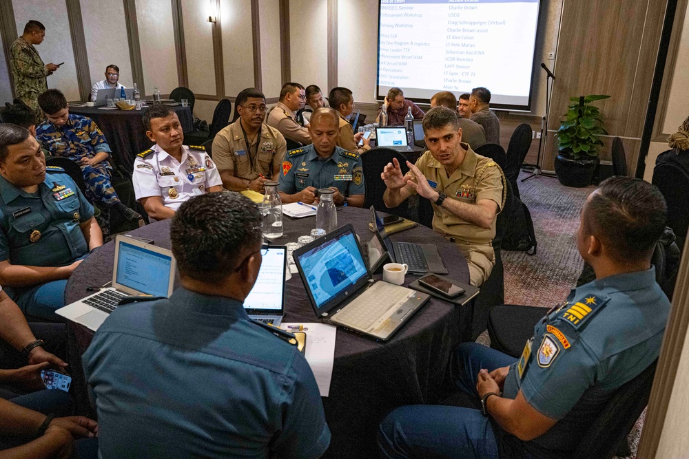 COMLOG WESTPAC/CTF 73 Attends SEACAT 2024