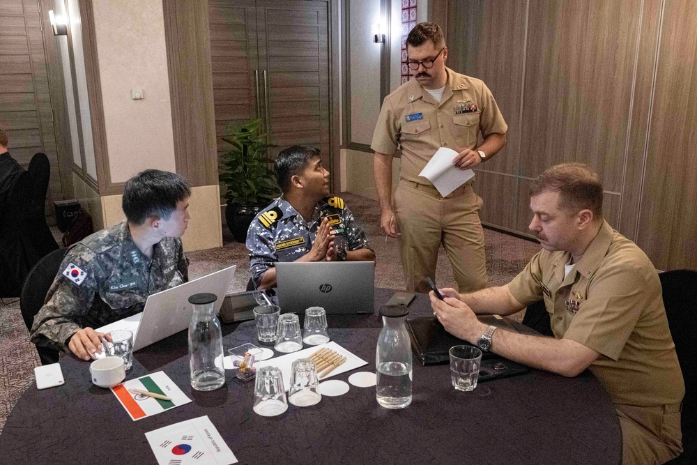 COMLOG WESTPAC/CTF 73 Attends SEACAT 2024