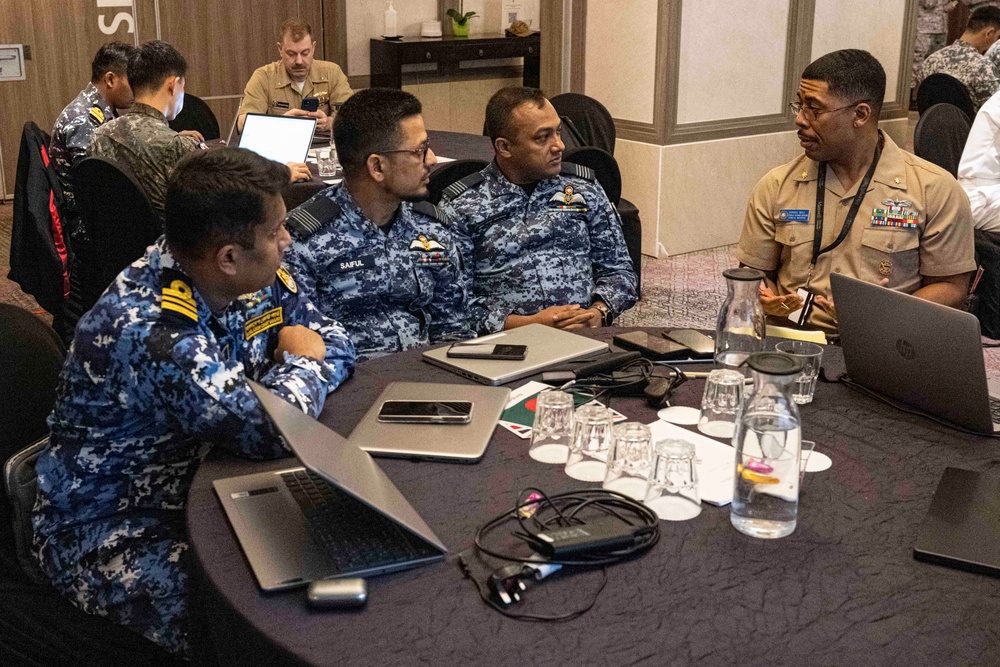 COMLOG WESTPAC/CTF 73 Attends SEACAT 2024