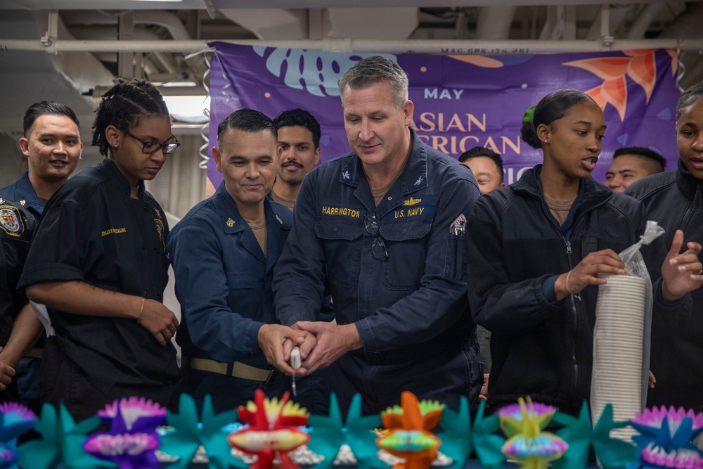 AAPIH Month Ceremony Aboard USS Tripoli