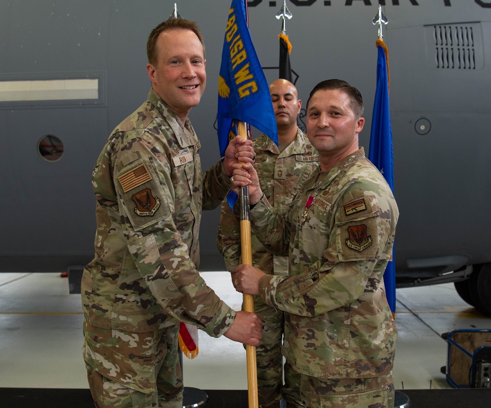 693rd ISRG says farewell, welcomes new commander