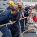 USS Russell (DDG 59) transits into the Republic of Singapore