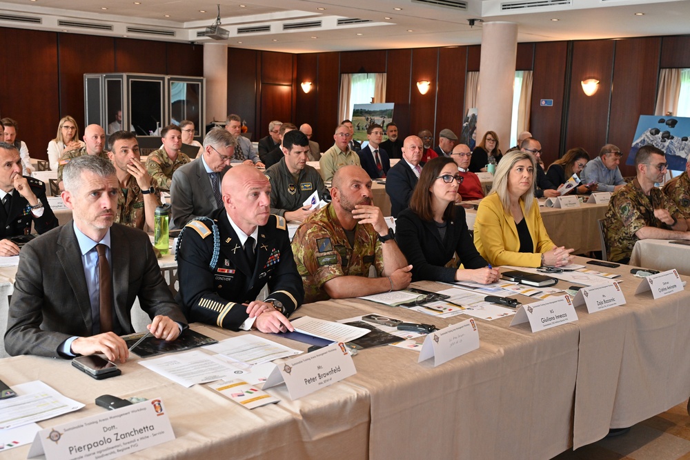 U.S. – Italy Sustainable Training Area Management Workshop 2024