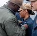 USS Tripoli frocking ceremony