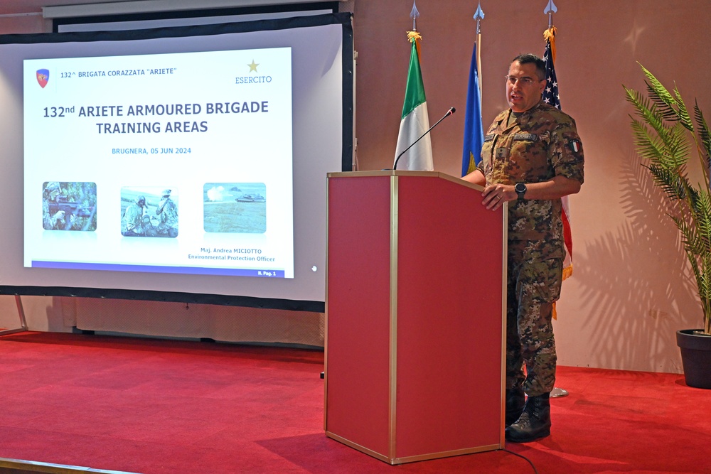 U.S. – Italy Sustainable Training Area Management Workshop 2024