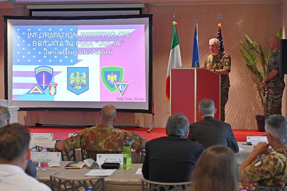 U.S. – Italy Sustainable Training Area Management Workshop 2024