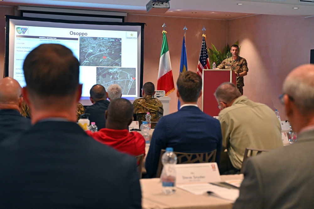 U.S. – Italy Sustainable Training Area Management Workshop 2024