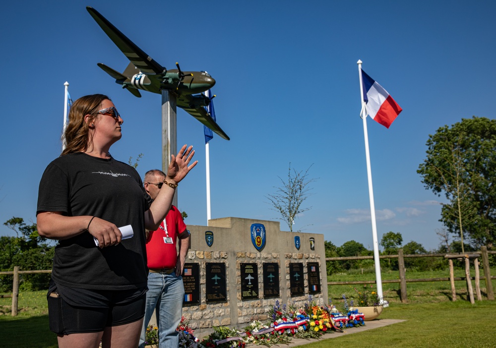 80TH ANNIVERSARY OF D-DAY MEMORIAL TRAIL MARCH