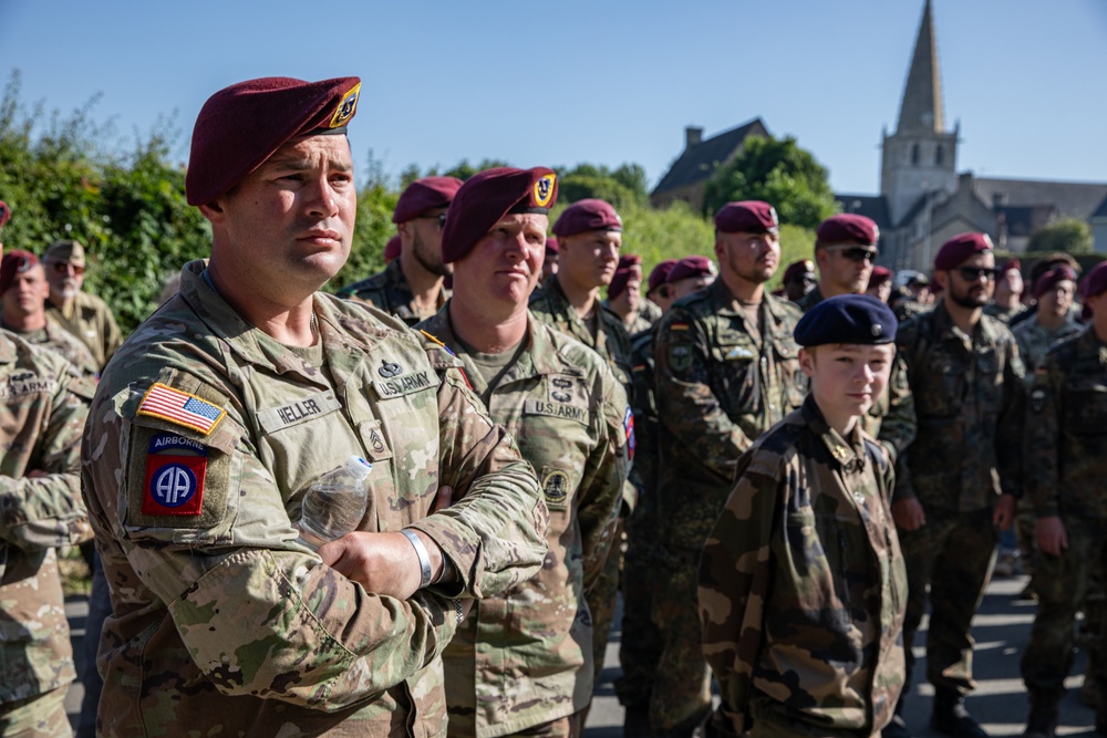 80TH ANNIVERSARY OF D-DAY MEMORIAL TRAIL MARCH