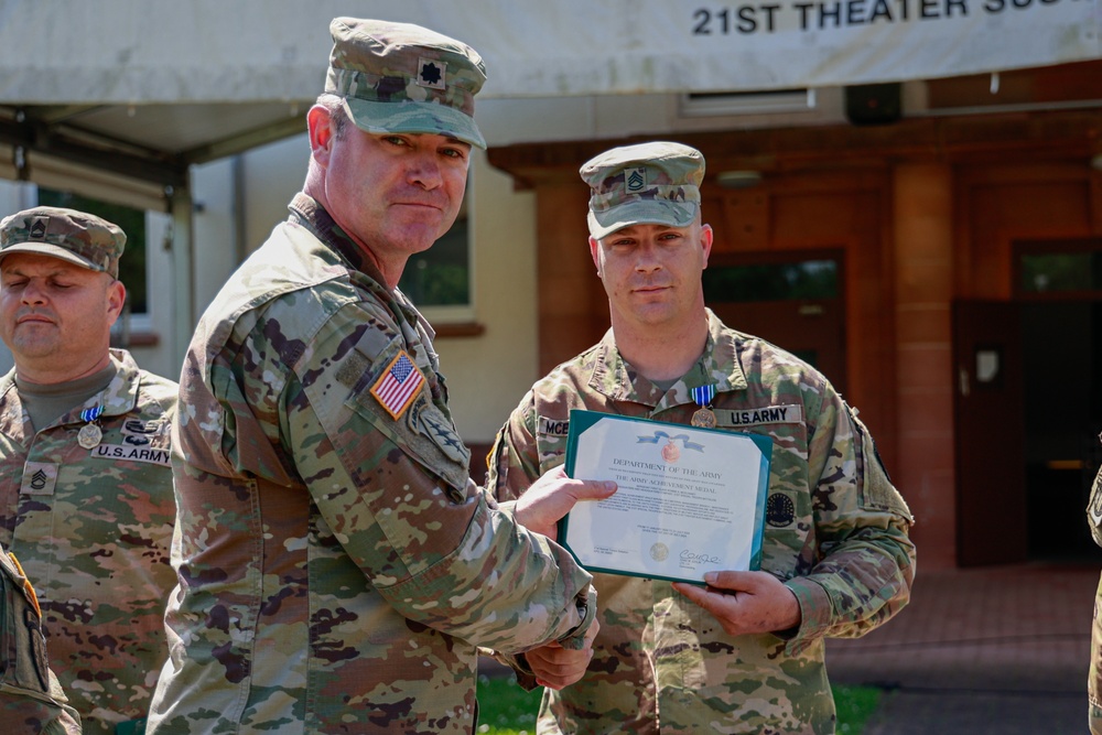 21st Special Troops Battalion Close-Out Formation