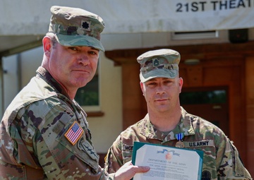 21st Special Troops Battalion Close-Out Formation