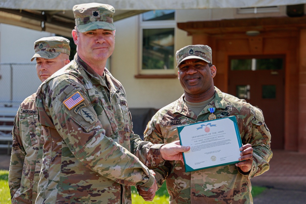 21st Special Troops Battalion Close-Out Formation