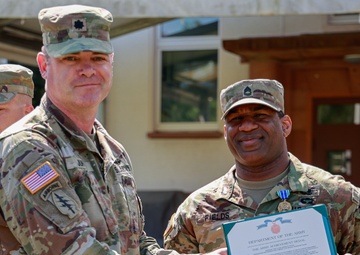 21st Special Troops Battalion Close-Out Formation