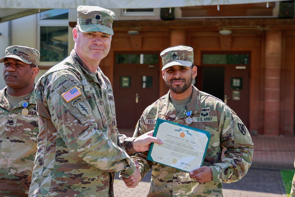 21st Special Troops Battalion Close-Out Formation