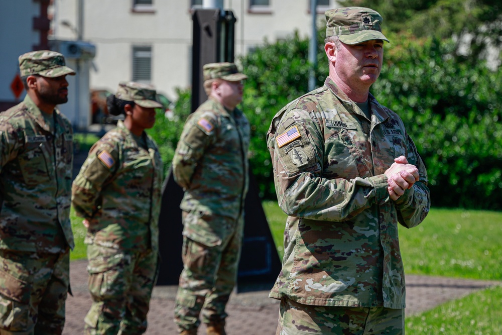 21st Special Troops Battalion Close-Out Formation