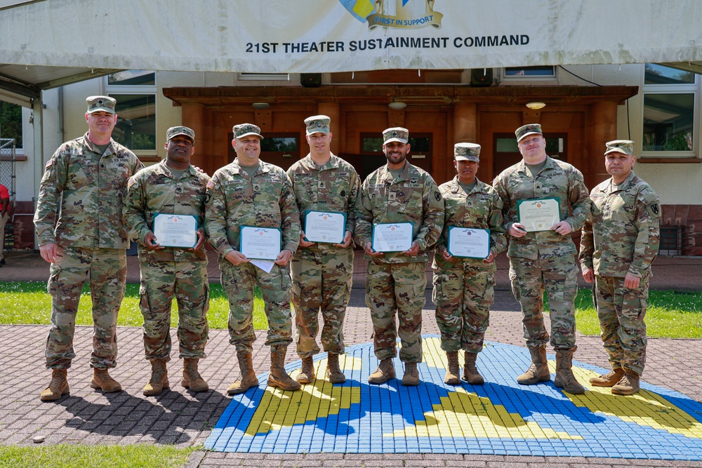21st Special Troops Battalion Close-Out Formation
