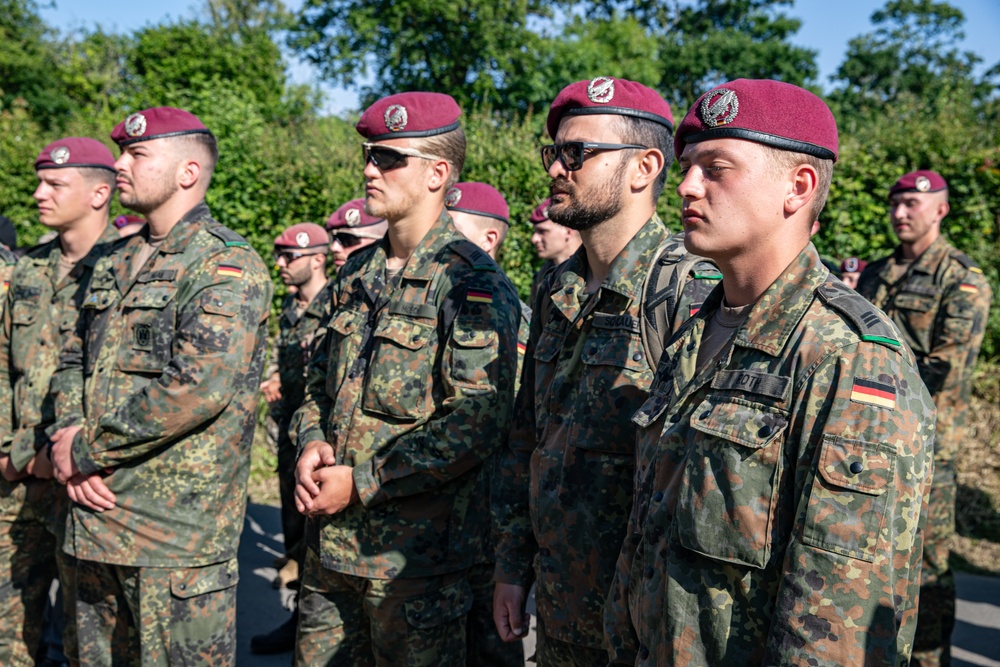 80TH ANNIVERSARY OF D-DAY MEMORIAL TRAIL MARCH