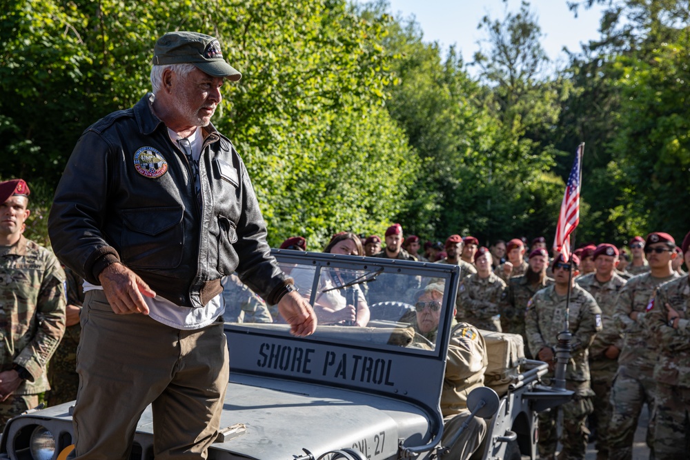 80TH ANNIVERSARY OF D-DAY MEMORIAL TRAIL MARCH