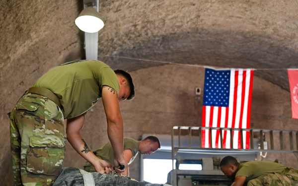 U.S. service members join forces to provide critical assistance