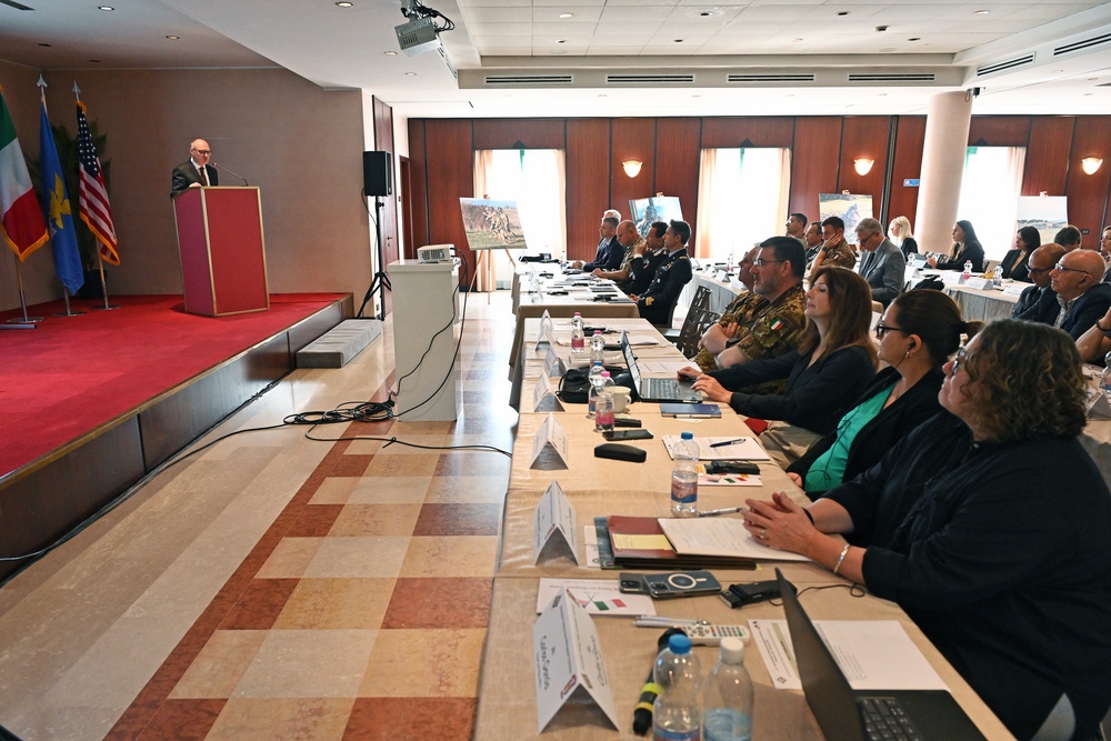 U.S. – Italy Sustainable Training Area Management Workshop 2024
