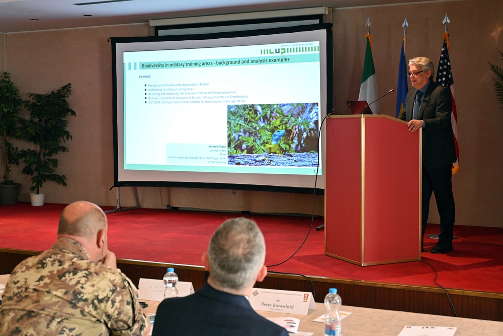 U.S. – Italy Sustainable Training Area Management Workshop 2024