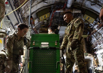 379th AES conducts aeromedical emergency training