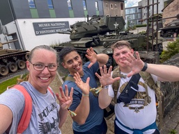 Inaugural USAG Poland BOSS trip treks through Europe