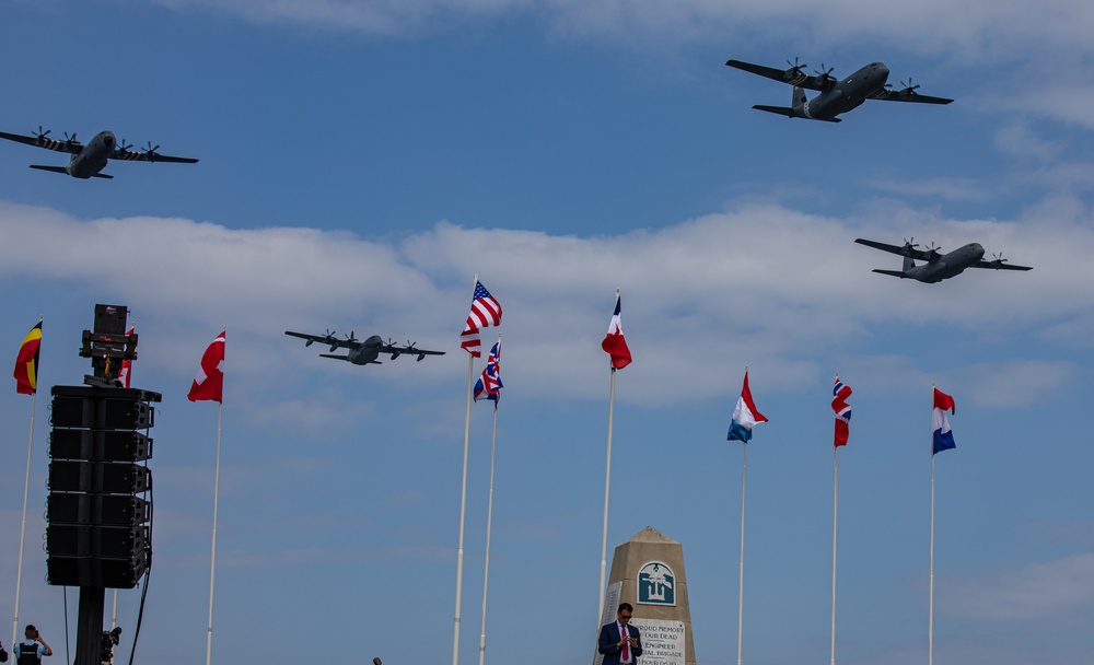 80TH ANNIVERSARY OF D-DAY UTAH BEACH CEREMONY