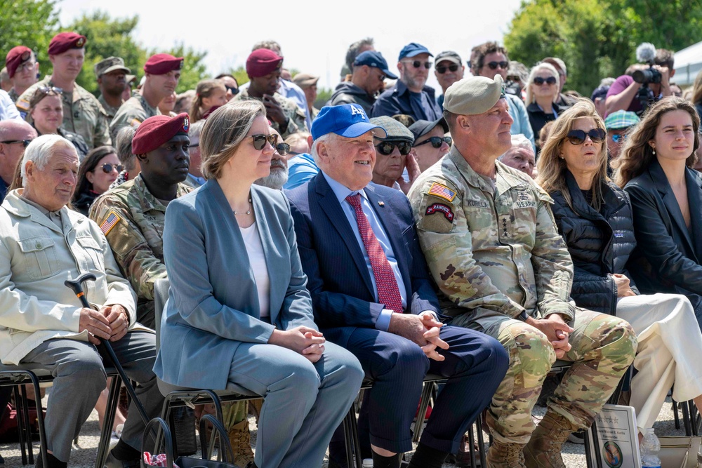 SecAF attends D-Day Rangers ceremony