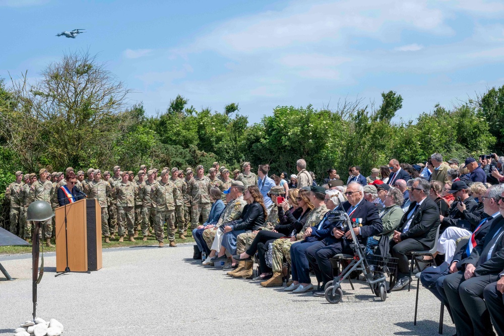 SecAF attends D-Day Rangers ceremony