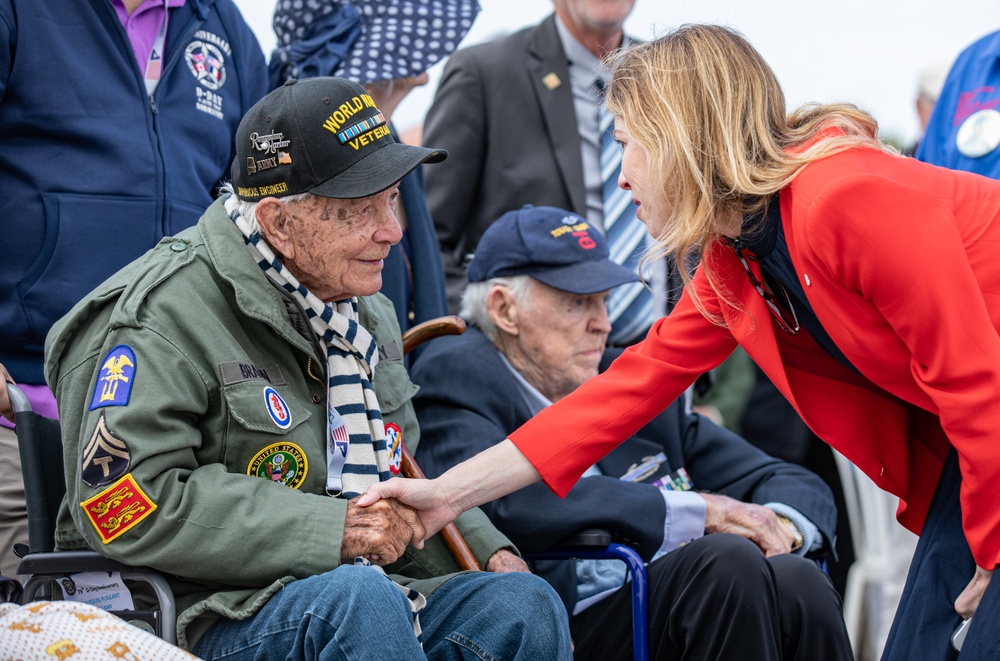 80TH ANNIVERSARY OF D-DAY UTAH BEACH CEREMONY