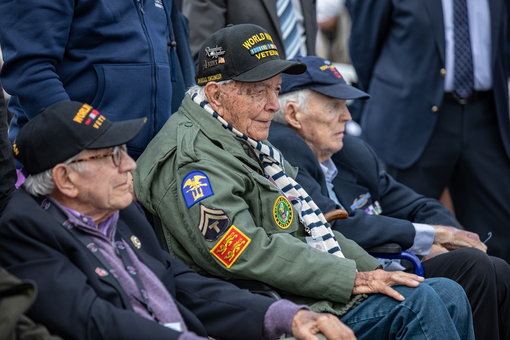 80TH ANNIVERSARY OF D-DAY UTAH BEACH CEREMONY