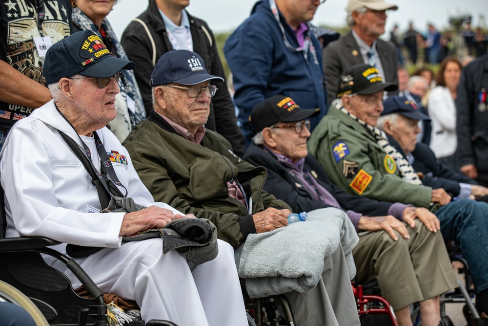 80TH ANNIVERSARY OF D-DAY UTAH BEACH CEREMONY