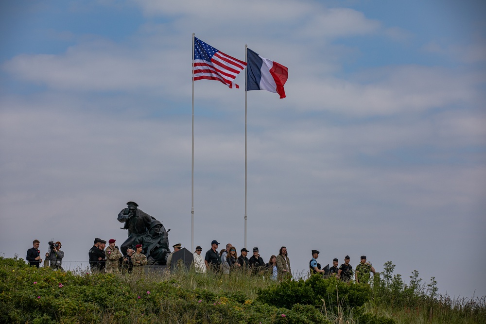 80TH ANNIVERSARY OF D-DAY UTAH BEACH CEREMONY