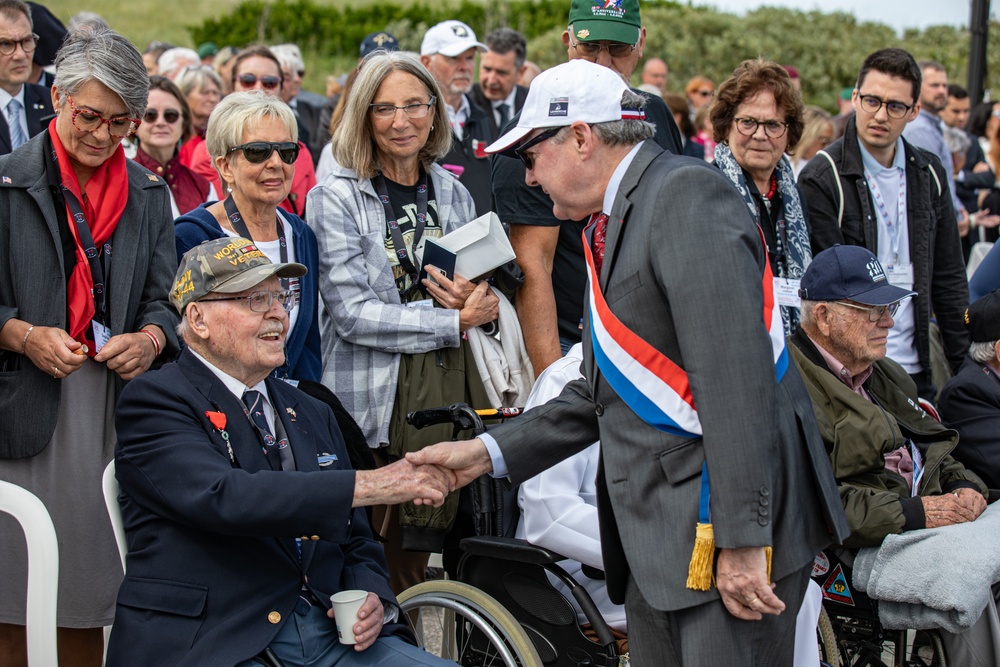 80TH ANNIVERSARY OF D-DAY UTAH BEACH CEREMONY