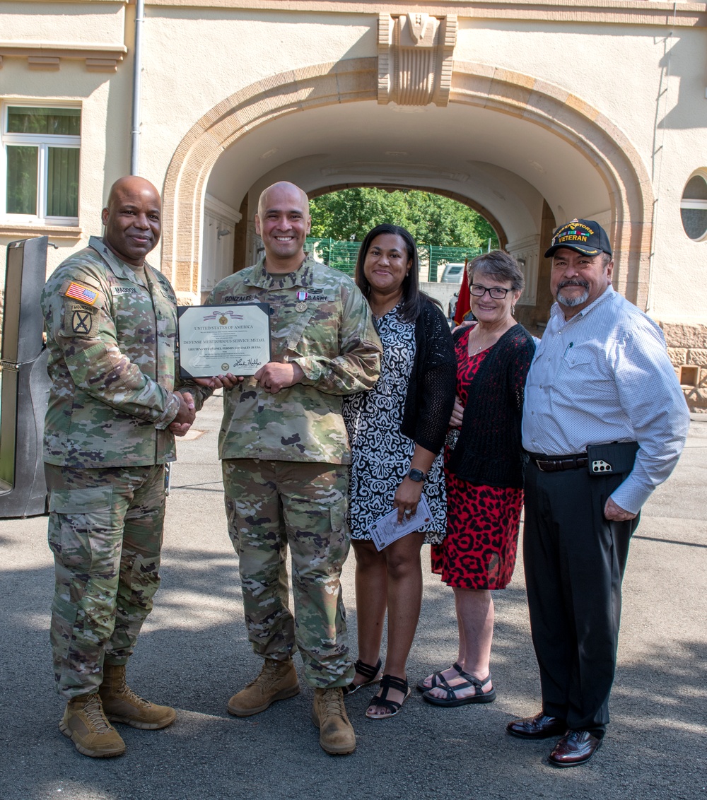 DLA Troop Support Europe &amp; Africa Change of Command